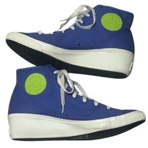 Converse Chuck Taylor All-Star Blue High-Top Women's Sneakers, Size 10